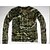 voordelige Jachtkleding-Voor heren Camo-shirt Jachtshirt met broek Buiten Anti-Insekten Ademend Zweetafvoerend Krasbestendig Herfst Lente Zomer Sportoutfits Fleece Elastaan Katoen Lange mouw Jagen Vissen Camouflage