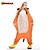 cheap Kigurumi Pajamas-Adults&#039; Kigurumi Pajamas Lion Animal Onesie Pajamas Polar Fleece Orange Cosplay For Men and Women Animal Sleepwear Cartoon Festival / Holiday Costumes / Leotard / Onesie / Leotard / Onesie