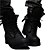 baratos Botas para Homem-Homens Sapatos Confortáveis Couro Sintético Outono / Inverno Formais Botas 5.08-10.16 cm / Botas Cano Médio Preto / Marron / Cadarço / EU41