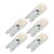 abordables Ampoules LED double broche-ywxlight® 5pcs dimmable g9 4w 300-400 lm led lumières bi-broches 14 leds smd 2835 blanc chaud blanc froid naturel blanc ca 220v