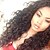 cheap Human Hair Wigs-Human Hair Full Lace Lace Front Wig style Brazilian Hair Curly Wig 120% Density with Baby Hair Ombre Hair Natural Hairline African American Wig 100% Hand Tied Women&#039;s Short Medium Length Long Human