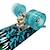 levne Jízda na skateboardu-pp plastové skateboard (22 palců) křižník deska modrá&amp;amp;barva zelená