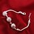 tanie Modne bransoletki-MISSING U Copper / Silver Plated Bracelet Chain &amp; Link Bracelets / Wrap Bracelets Daily / Casual 1pc