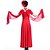 baratos Roupa de Dança de Salão-Dança de Salão Vestidos Mulheres Espetáculo Elastano / Náilon Chinês Pregueado Vestido / Neckwear / Dança Moderna