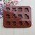 baratos Artigos de Forno-1pç Silicone 3D Gadget de Cozinha Criativa Aniversário Bolo Biscoito Chocolate Animal Moldes de bolos Ferramentas bakeware