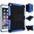 זול כיסויים לטאבלט&amp;מגני מסך-מגן עבור Apple iPad Mini 4 עמיד בזעזועים / עם מעמד כיסוי אחורי שִׁריוֹן סיליקון