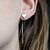 cheap Earrings-Women&#039;s Drop Earrings Jacket Earrings Heart Love Ladies European Simple Style Earrings Jewelry Golden / Silver For Daily Casual