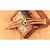 billige Armbånd med flere bånd-Kæde &amp; Lænkearmbånd Wrap Armbånd Vintage Armbånd Arrow Damer Læder Armbånd Smykker Brun Til Fest Daglig