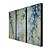 cheap Abstract Paintings-Oil Painting Modern Abstract  Set of 3 Hand Painted Canvas with Stretched Framed