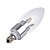 baratos Lâmpadas-Decorativa Lâmpada Vela , E14 7 W 3 LED de Alta Potência 700 LM Branco Quente / Branco Frio AC 220-240 V