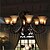 ieftine Design Stil Lumânare-8-lumini 67 (26,5 &#039;&#039;) candelabru din cristal finisat pictat din sticlă vintage 110-120v / 220-240v