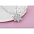 cheap Necklaces-Women&#039;s Crystal Pendant Necklace faceter Snowflake Ladies Fashion Synthetic Gemstones Sterling Silver Crystal White Blue Pink Green Necklace Jewelry For Party Casual Daily