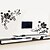 cheap Wall Stickers-Landscape Christmas Decorations Florals Holiday Wall Stickers Plane Wall Stickers Decorative Wall Stickers Photo Stickers, Vinyl Home