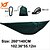 cheap Camping Furniture-SWIFT Outdoor® Double Lightweight Parachute Hammock Camping Survival 260x140cm With 2 Hooks 2x 3m Nylon Rope