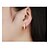 olcso Divat fülbevalók-Női Beszúrós fülbevalók - Ezüst / Aranyozott Kompatibilitás Esküvő / Parti / Napi