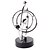 cheap Sculptures-Figurines Miniatures pendulo de newton metal balance ball energy conservation Model Metal Craft newton swing Desk Ornaments