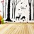 cheap Wall Stickers-Decorative Wall Stickers - Plane Wall Stickers Landscape / Animals Living Room / Bedroom / Bathroom