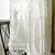 cheap Vitrages-Eco-friendly Curtains Drapes Two Panels / Embroidery / Bedroom