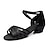 זול Latin Shoes-Women&#039;s Dance Shoes Latin Shoes Heel Buckle Customized Heel Customizable Leopard / Nude / Black / Indoor / Silk / EU39