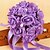 economico Fiori per matrimonio-Bouquet sposa Bouquet Matrimonio / Party / serata Cristallo / Strass / Schiuma 25 cm ca.