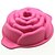 cheap Cake Molds-DIY Silicone Rose Cake Mold Chocolate Mold   Random Color