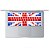 preiswerte Tastaturzubehör-britische Flagge Design Silikontastatur-Abdeckungshaut für macbook Luft 13.3, MacBook Pro mit Retina 13 15 17 US-Layout