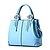 cheap Handbag &amp; Totes-Women&#039;s Bags PU Tote Shoulder Bag Ruffles for Shopping Casual Formal Office &amp; Career Outdoor All Seasons Fuchsia Pink Wine Light Blue