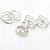 cheap Rings-Women&#039;s Jewelry Set Rings Set thumb ring 6pcs Golden Silver Alloy Ladies Unusual Unique Design Party Daily Jewelry Stacking Stackable Adjustable