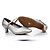 cheap Ballroom Shoes &amp; Modern Dance Shoes-Women&#039;s Latin Shoes Heel Customized Heel Leatherette Buckle Black / Silver / Gold / Modern Shoes / Indoor