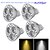 cheap Light Bulbs-YouOKLight 4pcs 300 lm GU5.3(MR16) LED Spotlight MR16 3 LED Beads High Power LED Dimmable / Decorative Warm White / Cold White 12 V / 4 pcs / RoHS