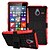 baratos Capas de Telefone-Capinha Para Nokia Lumia 630 / Nokia Lumia 950 / Nokia Lumia 540 Nokia Lumia 640 XL / Nokia Lumia 535 / Nokia Lumia 435 Antichoque / Com Suporte Capa traseira Armadura Rígida PC