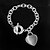 cheap Bracelets-Women&#039;s Chain Bracelet Love Unique Design Fashion Sterling Silver Bracelet Jewelry Silver For Wedding Party Daily Casual