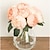 Χαμηλού Κόστους Ψεύτικα Λουλούδια-Ψεύτικα λουλούδια 1 Κλαδί Λουλούδια Γάμου Τριαντάφυλλα Λουλούδι για Τραπέζι