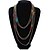 cheap Necklaces-Women&#039;s Crystal Chain Necklace Layered Liquid Silver Necklace Multi Layer Colorful Resin Alloy Necklace Jewelry For Wedding Party Daily Casual