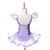 ieftine Ținute Dans Copii-Pantofi de Balet Rochie Arc Antrenament Performanță Fără manșon Spandex Tulle / Halloween / Prințesă
