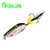 cheap Fishing Lures &amp; Flies-Afishlure New Colorful Painted Long Metal Spoon with Treble Hook and Feather Tails 10g 3/8 Ounce 4pcs/lot 4 Colors