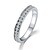 cheap Rings-Women&#039;s Statement Ring Cubic Zirconia tiny diamond Silver Zircon Rhinestone Alloy Ladies Luxury Simple Style Wedding Party Jewelry Round Cut Pave