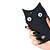 cheap Cell Phone Cases &amp; Screen Protectors-Star Newest Cute Cartoon Animal Black Cat Soft Silicone Case for iPhone 5/5S