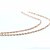 cheap Necklaces-Women&#039;s Chain Necklace Double Ladies Gold Plated Golden Necklace Jewelry For Wedding Party Daily Casual