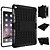 זול כיסויים לטאבלט&amp;מגני מסך-מגן עבור Apple iPad Mini 4 עמיד בזעזועים / עם מעמד כיסוי אחורי שִׁריוֹן סיליקון