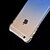 halpa iPhone-kotelot-Etui Käyttötarkoitus Apple iPhone X / iPhone 8 Plus / iPhone 8 Vedenkestävä / LED salamavalo Takakuori Color Gradient Pehmeä TPU