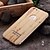 cheap Cell Phone Cases &amp; Screen Protectors-For iPhone X iPhone 8 iPhone 6 iPhone 6 Plus Case Cover Plating Back Cover Case Wood Grain Hard PC for iPhone X iPhone 8 Plus iPhone 8