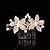cheap Headpieces-Imitation Pearl Rhinestone Hair Combs Headwear with Floral 1pc Wedding Special Occasion Headpiece