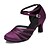 cheap Ballroom Shoes &amp; Modern Dance Shoes-Women&#039;s Modern Shoes Satin Buckle Sandal / Heel Buckle Customized Heel Customizable Dance Shoes Black / Purple / Professional / EU36