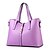 cheap Handbag &amp; Totes-Women&#039;s Rivet PU Tote / Shoulder Messenger Bag Solid Colored Light Blue / Royal Blue / Lavender