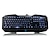 cheap Keyboards-Aula Befire Illuminated Keyboard USB 3-Colors LED Backlit Light Up Multi-media Games Gaming Keyboard