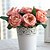 baratos Flor artificial-Seda Rosas Flores artificiais