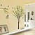cheap Wall Stickers-Green Tree And Bird Cage Wall Stickers