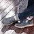 halpa Miesten Oxford-kengät-Miehet Oxford-kengät Comfort Mokkanahka Kevät Kesä Syksy Kausaliteetti Split Joint Tasapohja Tumman sininen Harmaa Ruskea Tasapohja