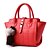 cheap Handbag &amp; Totes-Women Bags All Seasons PU Shoulder Bag Tote Rivet for Wedding Event/Party Shopping Casual Formal Outdoor Office &amp; Career Dark Blue Red